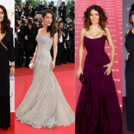 سلمى حايك في أجمل إطلالاتها لعام 2012