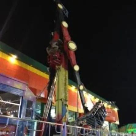 خلل بلعبة في مدينة ترفيهية كاد أن يتحول إلى كارثة