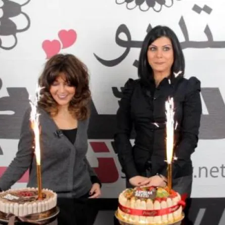 "سيدتي نت" تحتفل بعيد ميلاد سميرة سعيد في ستوديوهاتها