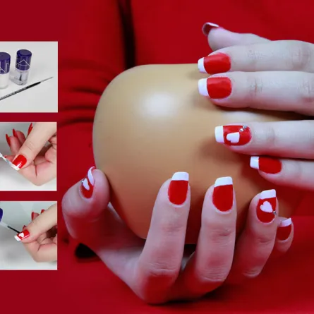 تصميم خاص من سيدتي نت: المناكير الرومانسيّ