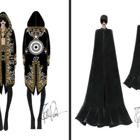 ريانا ترتدي أزياء Givenchy كوتور في جولتها الغنائيّة