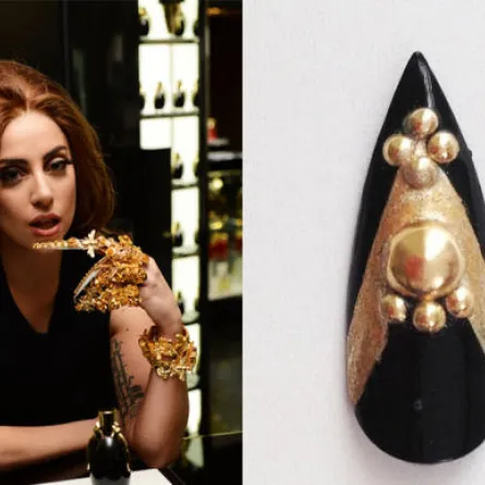 أظافر Lady Gaga الاصطناعيّة بـ 13 ألف دولار!