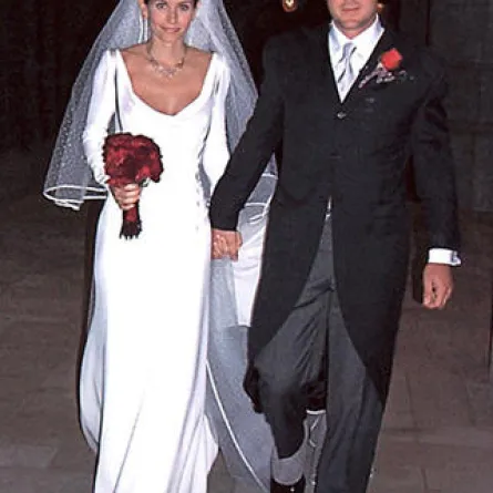 تزوجت كورتني كوكس 12 حزيران/يونيو