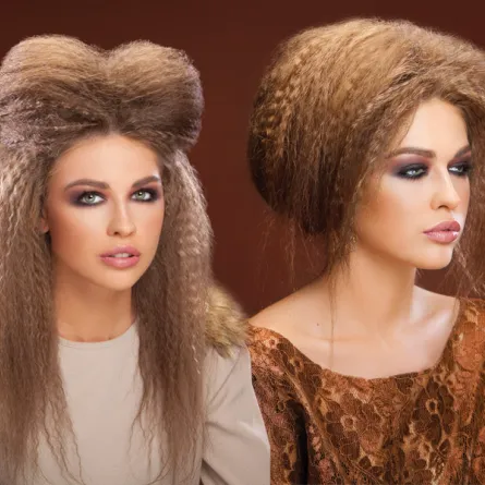  أي مكياج للشعر المجعد؟