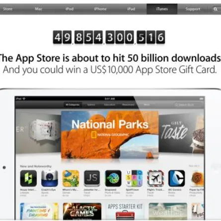 10 الآف دولار لمحمّلي تطبيقات "أبل"