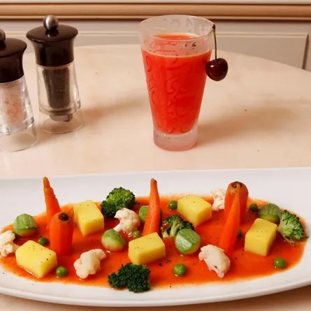 يخنة الخضر لحمية سليمة بعد العيد