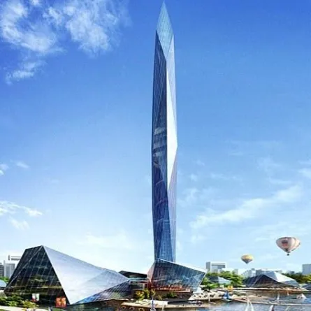 كوريا الجنوبية تبني أوّل برج غير مرئيّ... بالصور