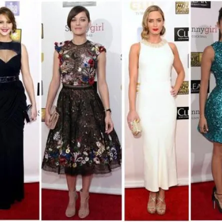 اطلالات السجادة الحمراء لحفل اختيار النقّاد