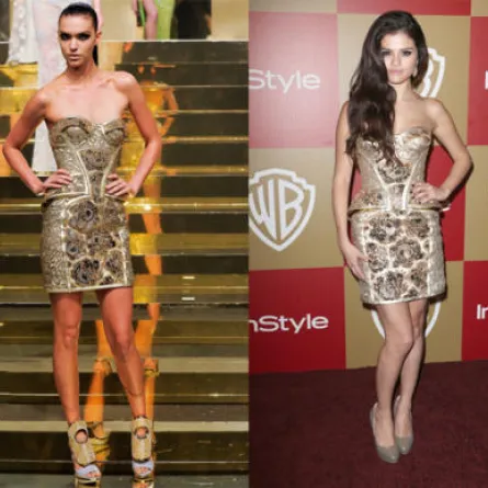 سيلينا غوميز بأجمل أزياء فرساتشي Versace