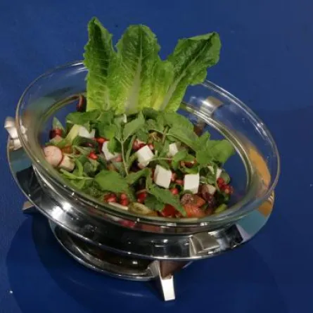 تذوّقي الفتّوش مع الحلّوم