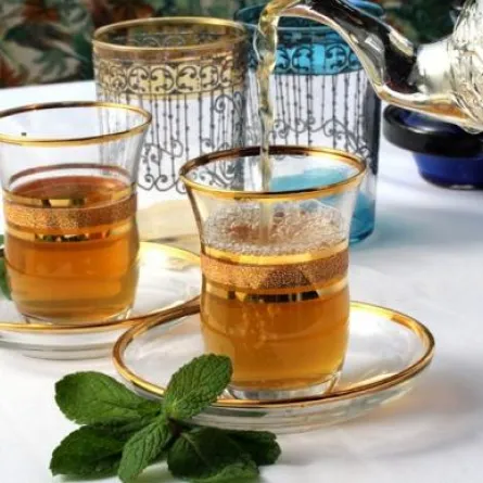 الشاي المغربي بالنعناع