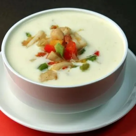 شوربة البحر مع الكريما الدافئة لأطفالكِ