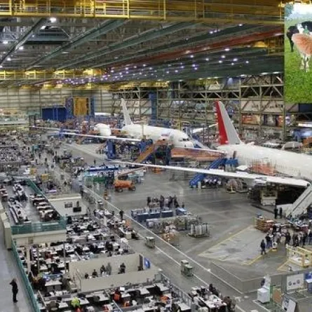 طائرات إيرباص المستقبلية تعمل بـروث الأبقــــار