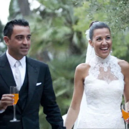 بالصور:زفاف لاعب نادي برشلونة Xavi Hernandez