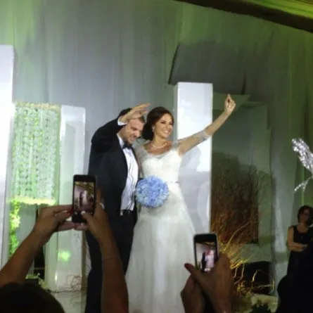 جومانة بو عيد تحتفل بزفافها وسط النجوم