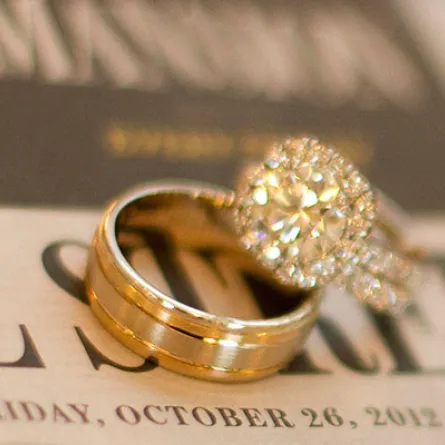 تصميمات رائعة لخواتم الزفاف!