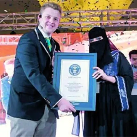 سعودية تحطم رقمين قياسيين وتنضم لغينيس مرتين