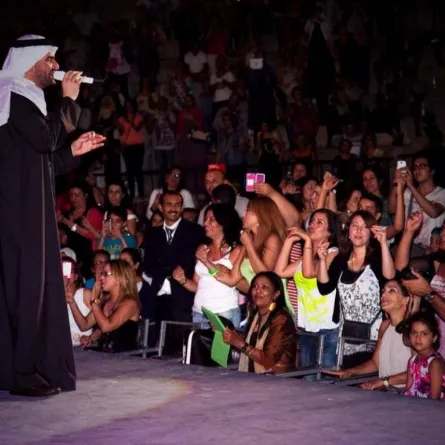 فشل جماهيري لحفل حسين الجسمي بقرطاج