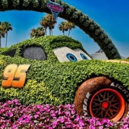 10 مليون زائر في مهرجان زهور ديزني لاند