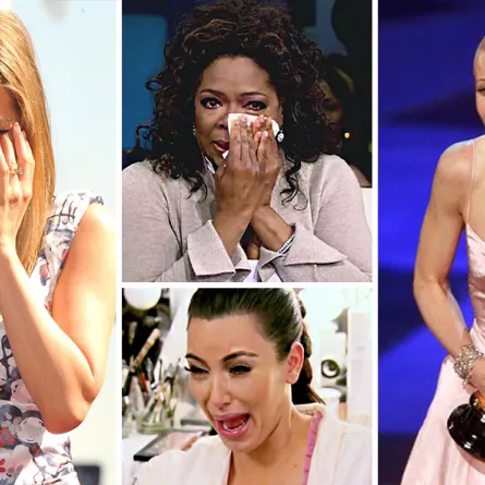 عندما يبكي نجوم هوليوود في الحقيقة