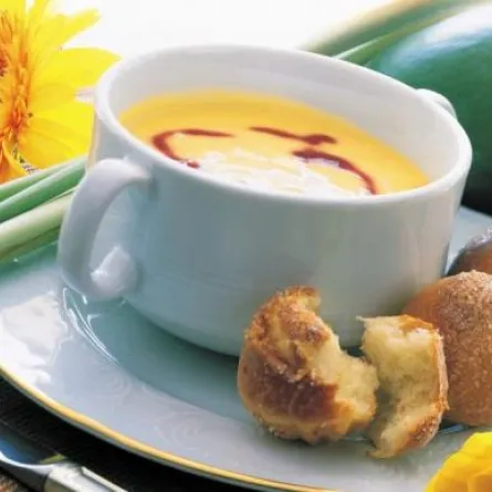 شوربة الجزر والزنجبيل