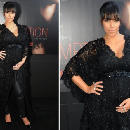 كيف ارتدت كيم كارداشيان الجلابيّة المطرّزة ؟