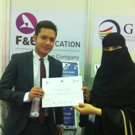 أول سعودية تشارك بورقة عمل في مؤتمر التعليم العالمي بدبي