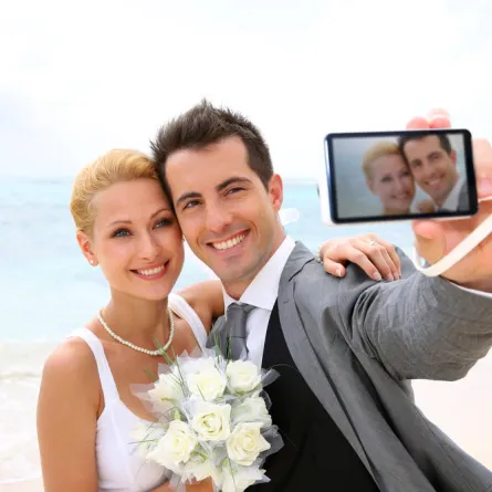 التقطي صوراً رائعة خلال شهر العسل