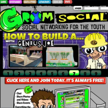 بعد طرده من الفيسبوك: طفل يخترع موقعه الخاص!