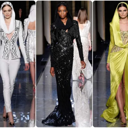 إستوحي إطلالتك بالحجاب من عرض Versace لربيع و صيف 2014