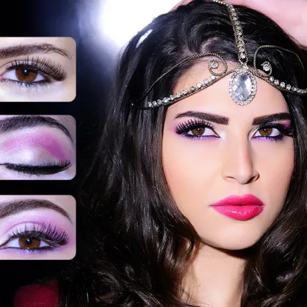 بالفيديو والصور: خطوات وضع المكياج الهندي