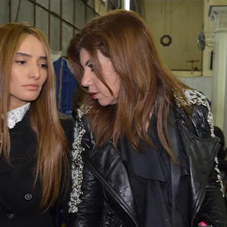 أول ظهور لزينة في عزاء فريد المرشدي