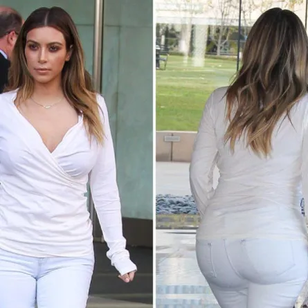  هل أعجبتك مؤخرة Kim Kardashian  في شكلها  الجديد؟ 