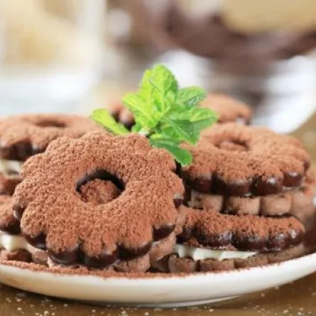 البسكويت بالكاكاو لمناسبات أطفالكِ