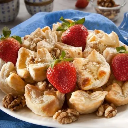 "تشيز كيك" الجوز بالشوكولاتة