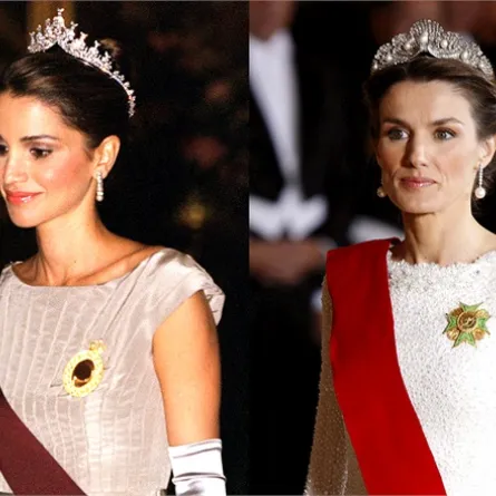 بالصور:أوجه الشبه بين الملكة رانيا والأميرة ليتيسيا؟