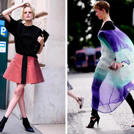 "سيدتي نت " تنقل لك موضة شوارع باريس