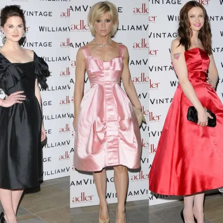 حين تتألق النجمات بثياب Vintage 