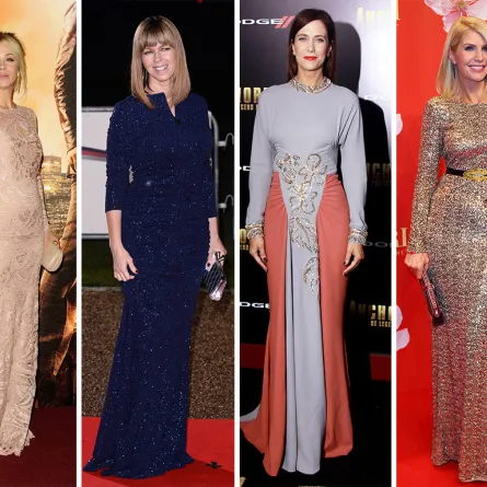 فساتين للمحجبات من وحي السجادة الحمراء