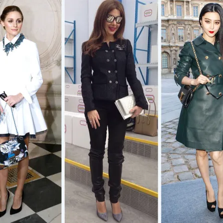 بالصور... شاهدي أناقة النجمات في العروض الباريسية