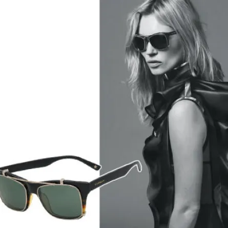 كيت موس في إعلانات نظارات جيفينشي