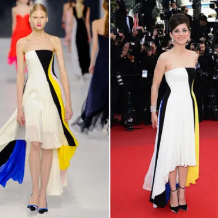 Marion Cotillard تسابق النجمات في ارتداء أزياء Dior