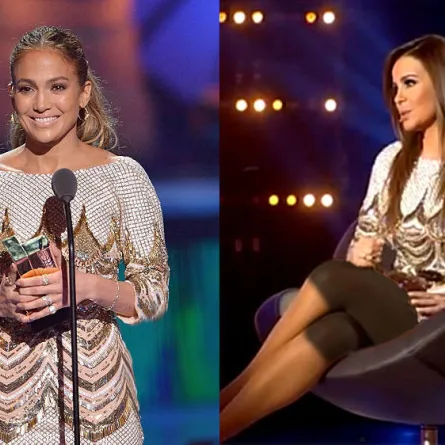 J Lo تلفت الأنظار بفستان كارول سماحة