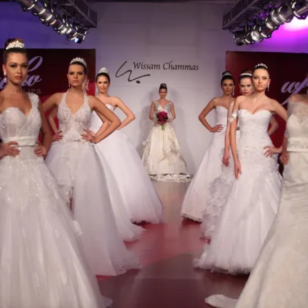 20 فستان زفاف من توقيع المصمم اللبناني وسام شمّاس