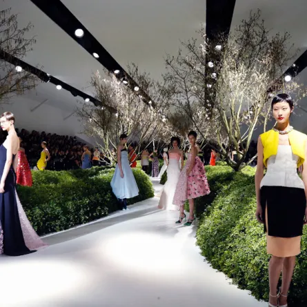 الربيع يتفتّح باكراً في عرض Dior