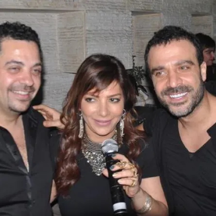 أصالة والعريان وغادة والهواري في حفل جو أشقر