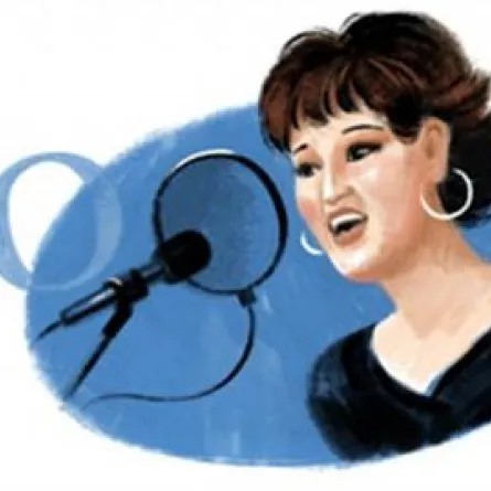 جوجل العربي والفرنسي يحتفلان بوردة الجزائرية