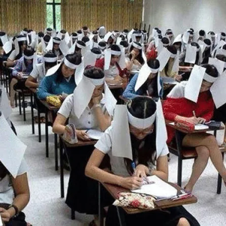 أغرب وسيلة لمكافحة الغش بجامعة تايلندية