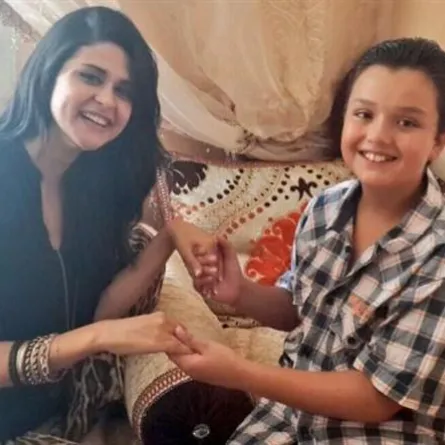 سلمى رشيد تكشف عن صورة خطيبها