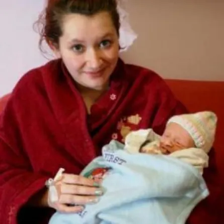 ولدت دون علمها بحملها!